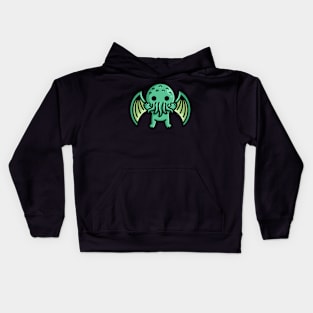 Kawaii Cthulhu: Adorable Eldritch Cutie Kids Hoodie